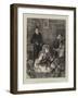 An Odd Couple, Vera and Her Dolls-Henry Woods-Framed Giclee Print