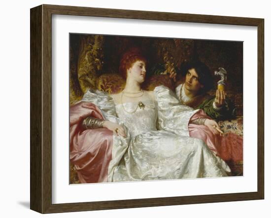 An Offering-Frank Bernard Dicksee-Framed Giclee Print