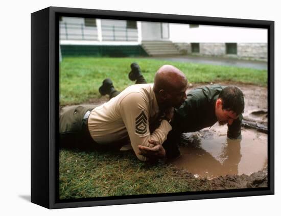 An Officer And A Gentleman, Louis Gossett, Richard Gere, 1982-null-Framed Stretched Canvas
