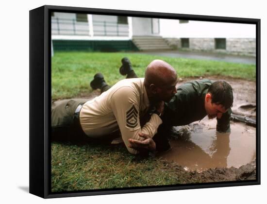 An Officer And A Gentleman, Louis Gossett, Richard Gere, 1982-null-Framed Stretched Canvas