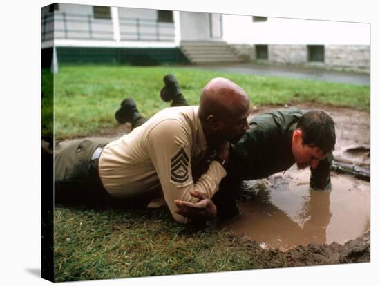 An Officer And A Gentleman, Louis Gossett, Richard Gere, 1982-null-Stretched Canvas