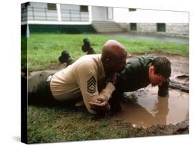 An Officer And A Gentleman, Louis Gossett, Richard Gere, 1982-null-Stretched Canvas