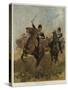 An Officer and a Trumpeter of the 20th Hussars, Review Order-John Charlton-Stretched Canvas