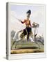 An Officer of the 17th Lancers on Horseback, 1833-1836-L. And Eschauzier, St. Mansion-Stretched Canvas
