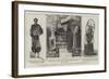 An Officer's Sketch with the Recent Sikkim Expedition-null-Framed Giclee Print