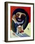 An Ogre Terrorizing Children, by Patrizia La Porta, 1998.-Patrizia La Porta-Framed Giclee Print