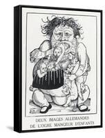 An Ogre Who Eats Children Who Misbehave-Hans Weidlitz-Framed Stretched Canvas