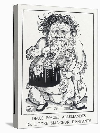 An Ogre Who Eats Children Who Misbehave-Hans Weidlitz-Stretched Canvas