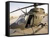 An OH-58D Kiowa Helicopter On the Tarmac at COB Speicher, Iraq-Stocktrek Images-Framed Stretched Canvas