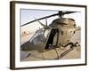 An OH-58D Kiowa Helicopter On the Tarmac at COB Speicher, Iraq-Stocktrek Images-Framed Photographic Print