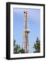 An Oil-rig Drilling Derrick-Duncan Shaw-Framed Photographic Print