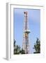 An Oil-rig Drilling Derrick-Duncan Shaw-Framed Photographic Print