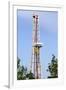 An Oil-rig Drilling Derrick-Duncan Shaw-Framed Photographic Print