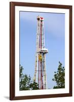 An Oil-rig Drilling Derrick-Duncan Shaw-Framed Photographic Print