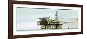 An Oil Rig-Clifford Meadway-Framed Giclee Print