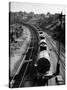 An Oil Tank Train Traveling to it's Destination-Bernard Hoffman-Stretched Canvas