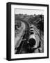 An Oil Tank Train Traveling to it's Destination-Bernard Hoffman-Framed Photographic Print