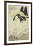 An Okubi-e Portrait of a Courtesan Representing the Hagi or Noji River-Kitagawa Utamaro-Framed Giclee Print