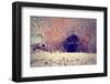An Old Barn Surrounded by Trees-graphicphoto-Framed Photographic Print