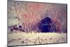 An Old Barn Surrounded by Trees-graphicphoto-Mounted Photographic Print