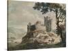 'An Old Castle', c1764-Paul Sandby-Stretched Canvas