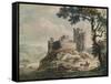 'An Old Castle', c1764-Paul Sandby-Framed Stretched Canvas