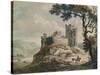 'An Old Castle', c1764-Paul Sandby-Stretched Canvas