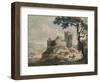 'An Old Castle', c1764-Paul Sandby-Framed Giclee Print