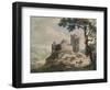 'An Old Castle', c1764-Paul Sandby-Framed Giclee Print