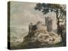 'An Old Castle', c1764-Paul Sandby-Stretched Canvas
