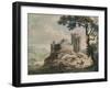 'An Old Castle', c1764-Paul Sandby-Framed Giclee Print