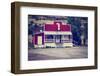 An Old Closed Country Store in a Desolate Town-graphicphoto-Framed Photographic Print