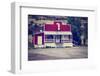 An Old Closed Country Store in a Desolate Town-graphicphoto-Framed Photographic Print