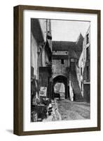 An Old Curiosity Shop in Falaise, Normandy, France, C1930s-Humphrey Joel-Framed Giclee Print