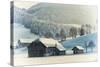 An Old Farm in the Winter, Austria, Europe-Sabine Jacobs-Stretched Canvas