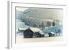 An Old Farm in the Winter, Austria, Europe-Sabine Jacobs-Framed Photographic Print