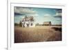 An Old Farm Yard on the Canadian Prairies-Scott Prokop-Framed Photographic Print
