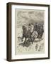 An Old Fashioned Winter, Sleighing in the North-John Charlton-Framed Giclee Print