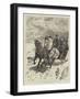 An Old Fashioned Winter, Sleighing in the North-John Charlton-Framed Giclee Print
