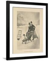 An Old-fashioned Winter-H. Stevens-Framed Giclee Print