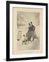 An Old-fashioned Winter-H. Stevens-Framed Giclee Print
