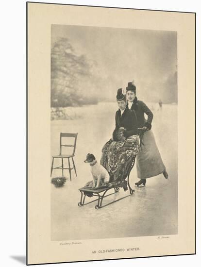 An Old-fashioned Winter-H. Stevens-Mounted Giclee Print