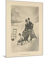 An Old-fashioned Winter-H. Stevens-Mounted Giclee Print