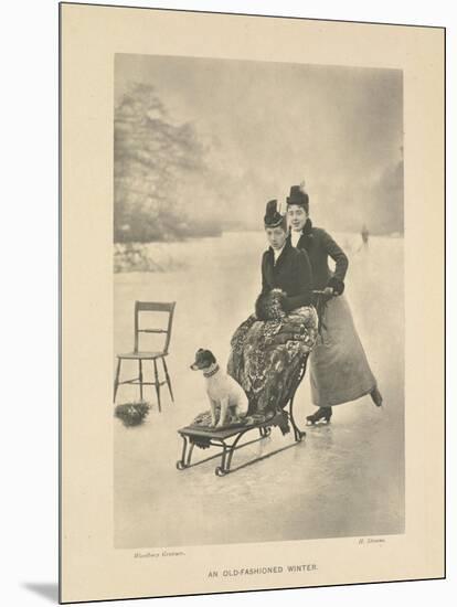 An Old-fashioned Winter-H. Stevens-Mounted Giclee Print