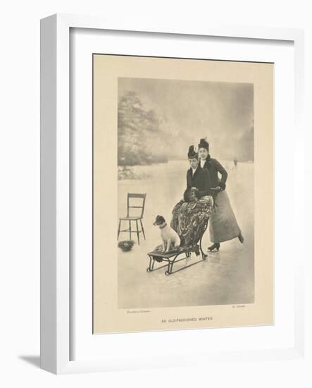 An Old-fashioned Winter-H. Stevens-Framed Giclee Print