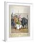 An Old Friend with a New Face or the Baron in Disguise, 1821-Theodore Lane-Framed Giclee Print