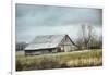 An Old Gray Barn-Jai Johnson-Framed Giclee Print