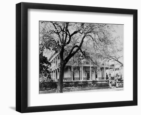 An Old Home in the Garden District of New Orleans-null-Framed Photographic Print