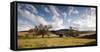 An Old Homestead in the Grasslands of the Flathead Indian Reservation, Lake County, Montana-Steven Gnam-Framed Stretched Canvas