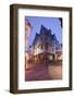 An Old House in Vieux Tours with Christmas Lights, Tours, Indre-Et-Loire, France, Europe-Julian Elliott-Framed Photographic Print